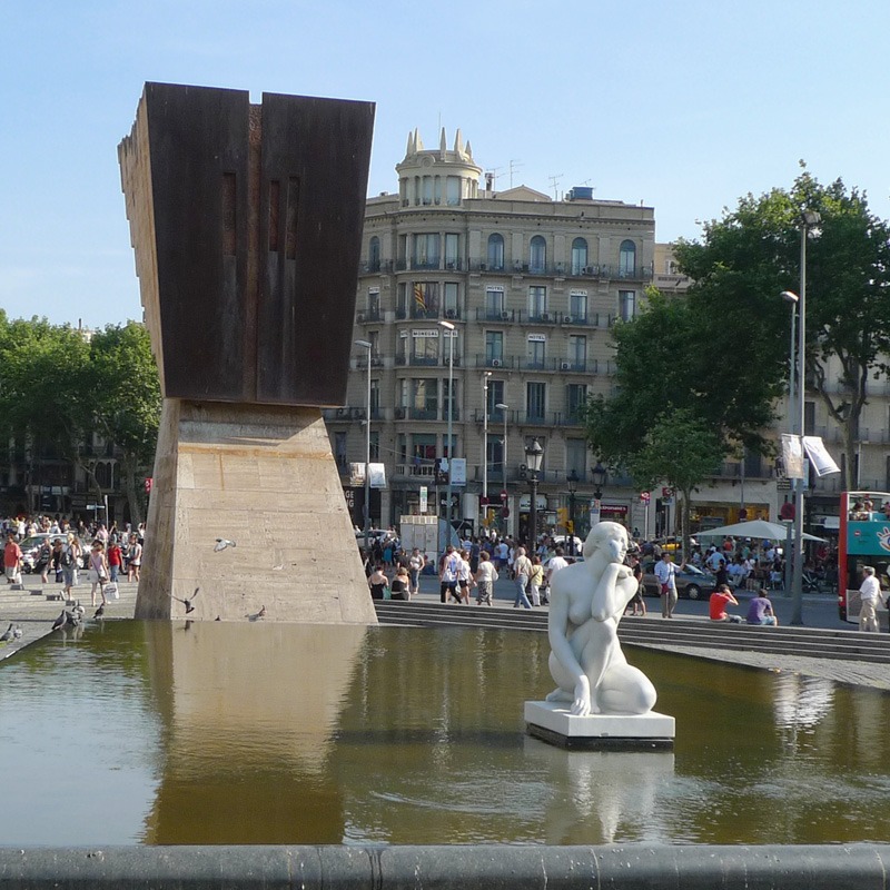 From Plaça Catalunya